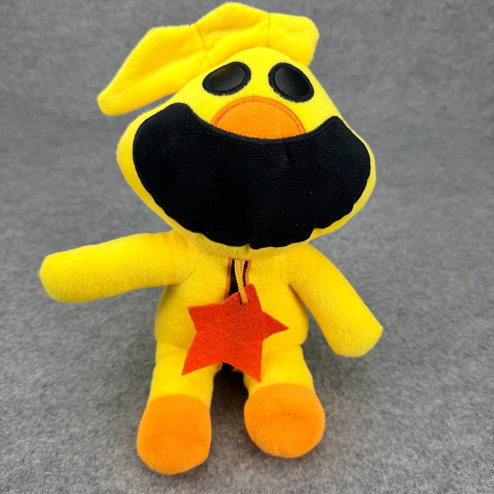 Poppy Playtime Smiling Critters KickinChicken Plush Toy Yellow Chicken 8in